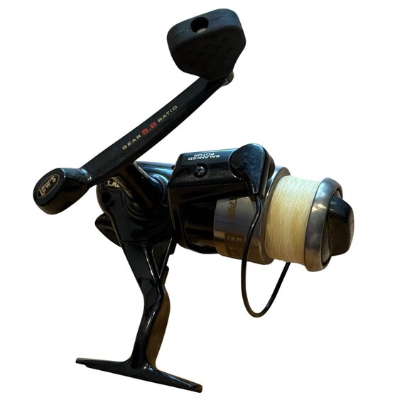 Lew's Speed Spin 5.8 Gear Ratio Fishing Reel Black & Silver - Picture 5 of 7